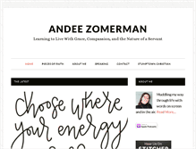 Tablet Screenshot of andeezomerman.com